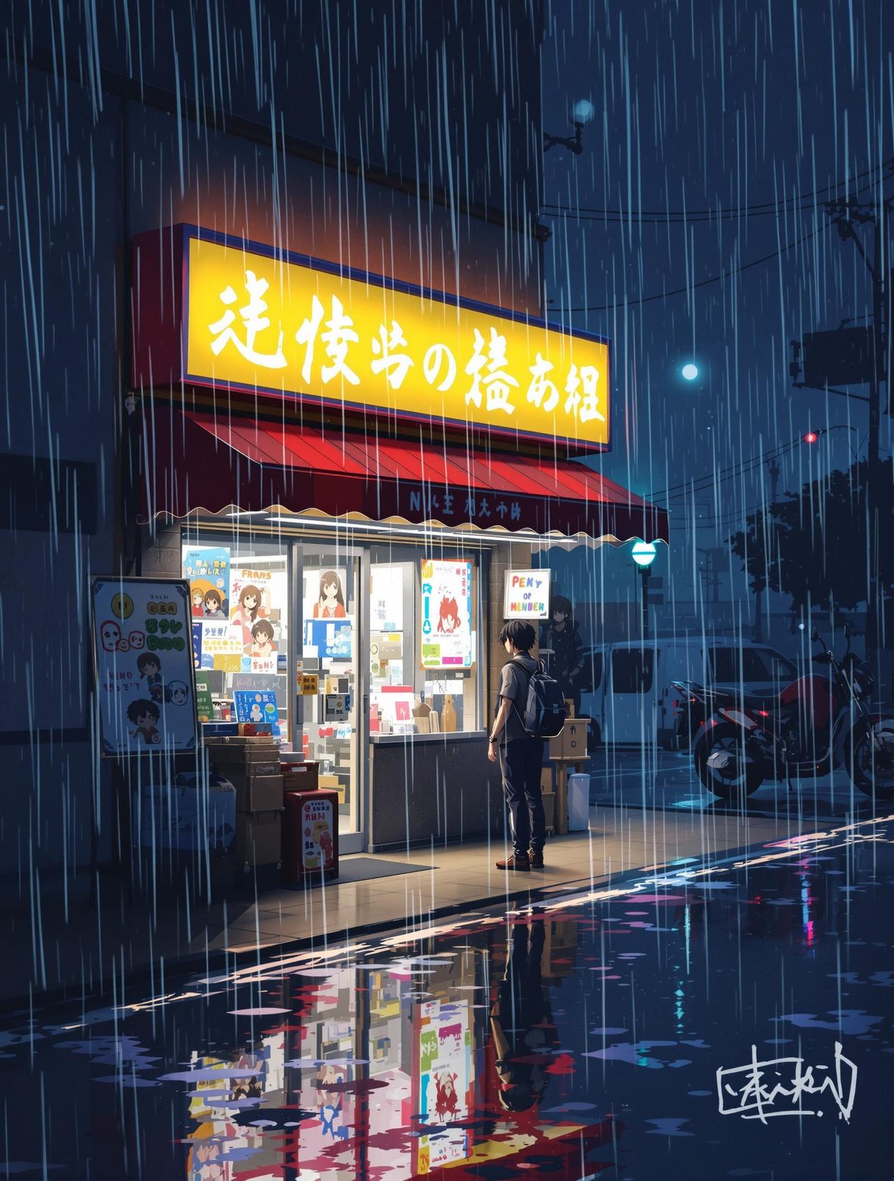 雨夜便利店 - 番剧推荐日漫专题作品